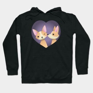 Corgi love Hoodie